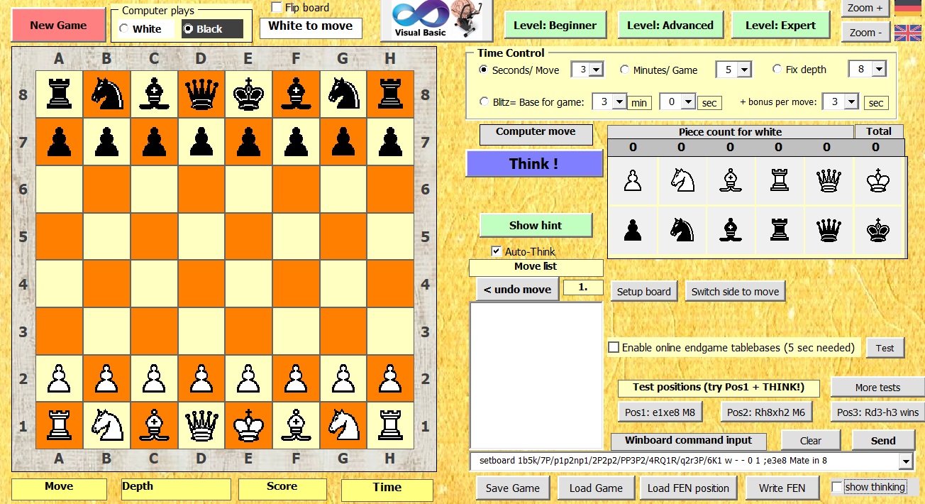 Шах на Ексел – Excel VBA Chess – Уеб дизайн и разработки